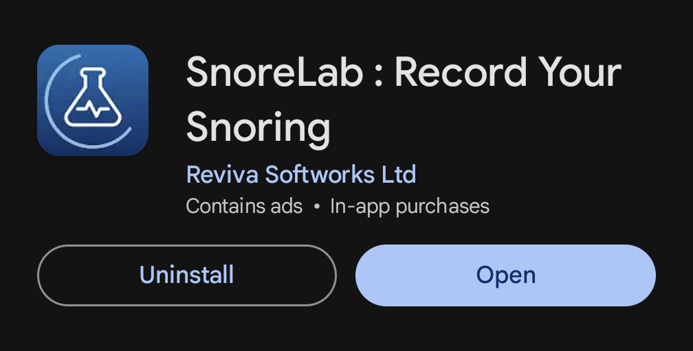 Snorelab App